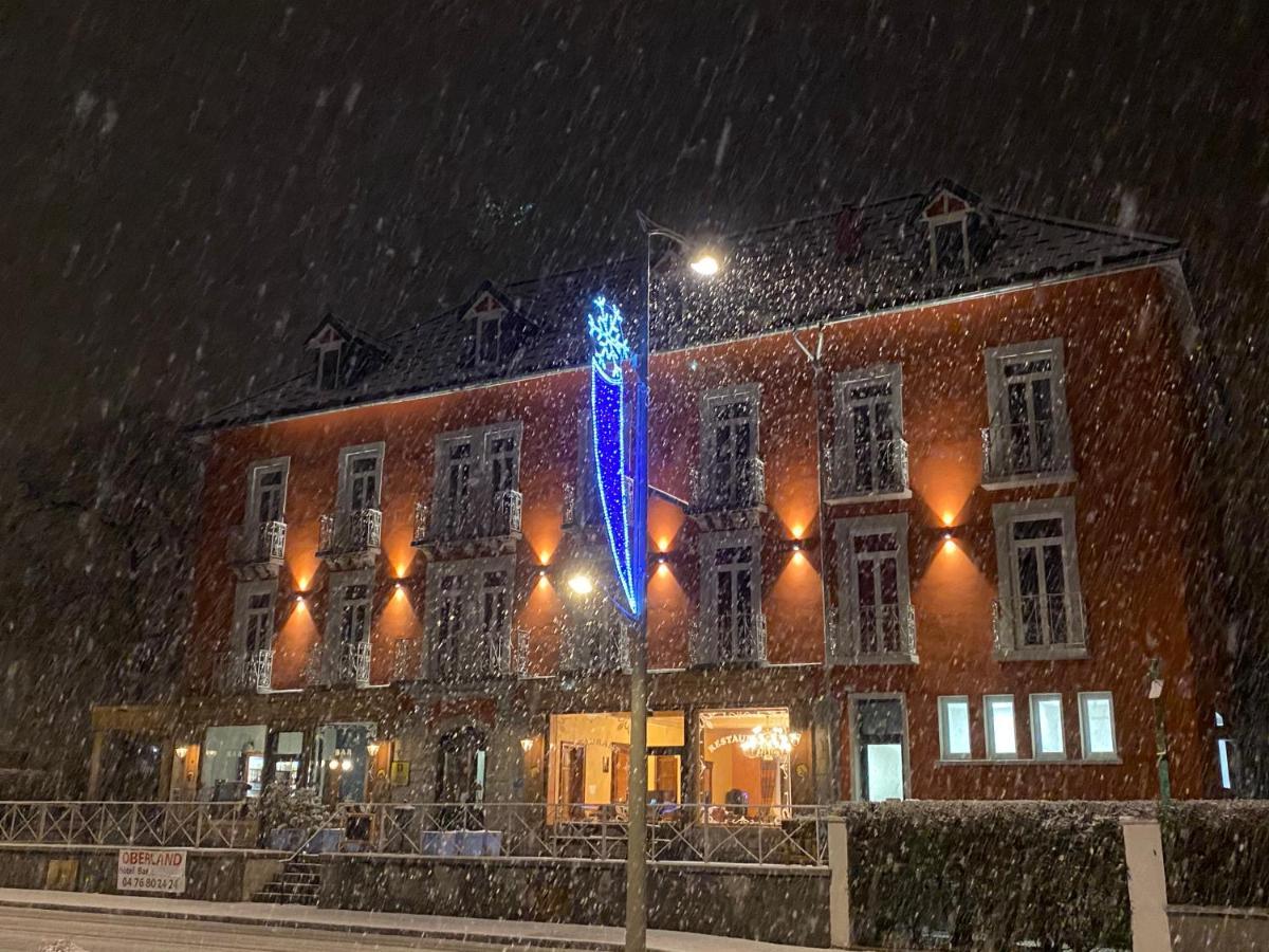 Hotel Oberland Le Bourg-d'Oisans Bagian luar foto