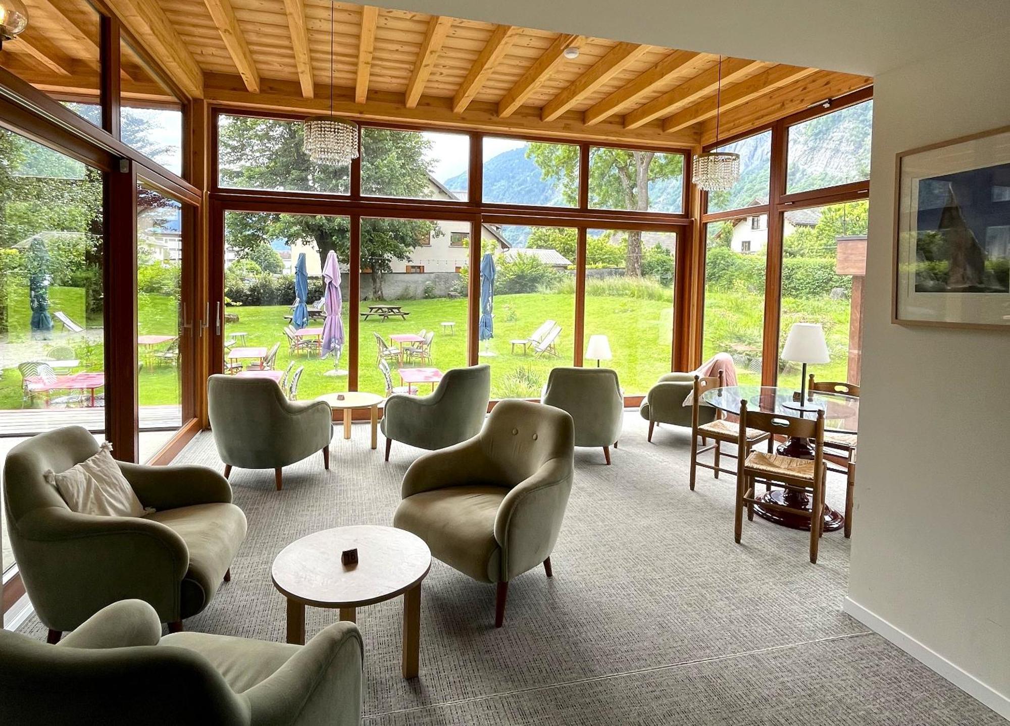 Hotel Oberland Le Bourg-d'Oisans Bagian luar foto